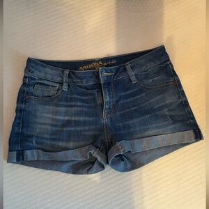 Arizona Jean Company Women's Dark Blue Jean Shorts